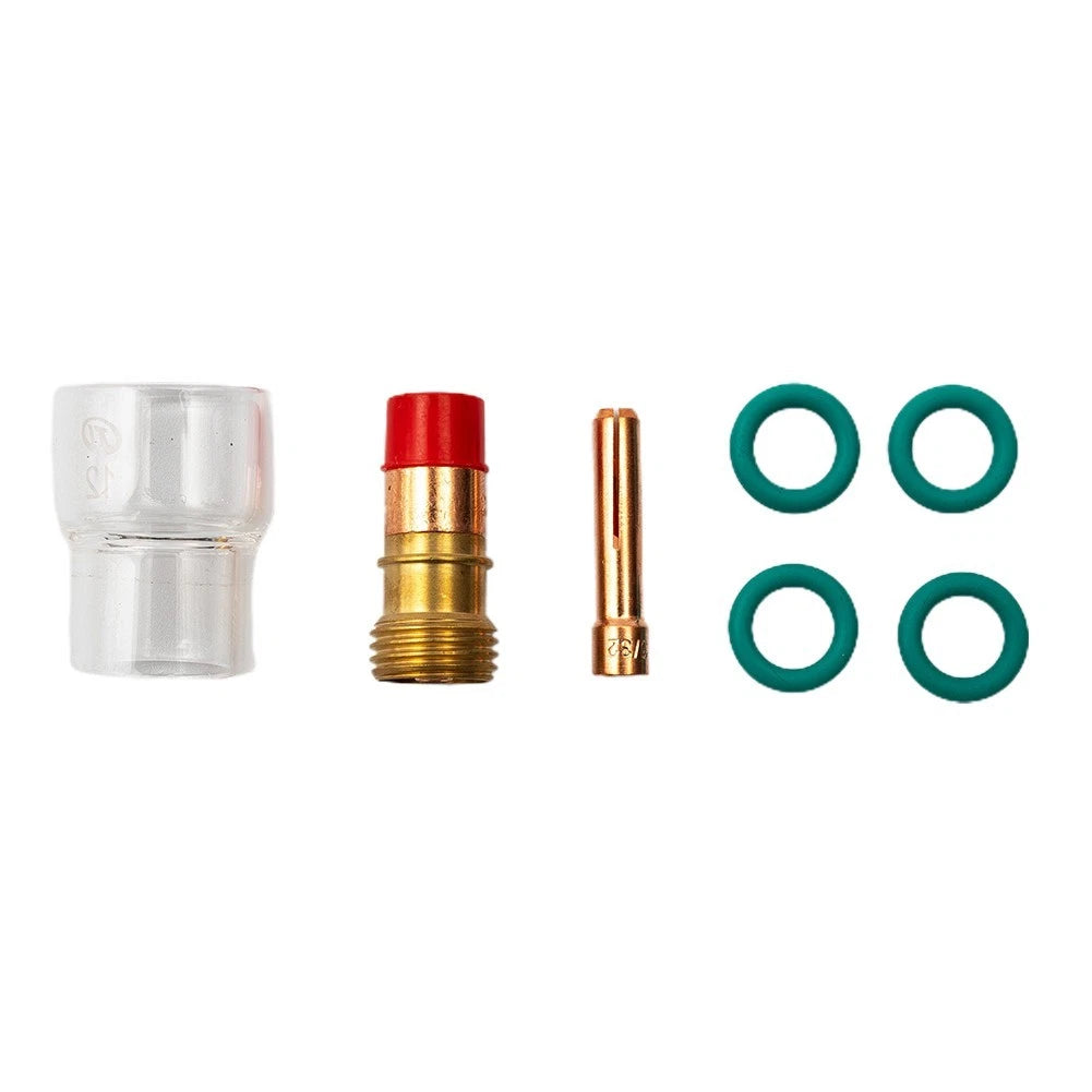 TIG Welding Torch Kit with 4 O-Rings for Glass Cup