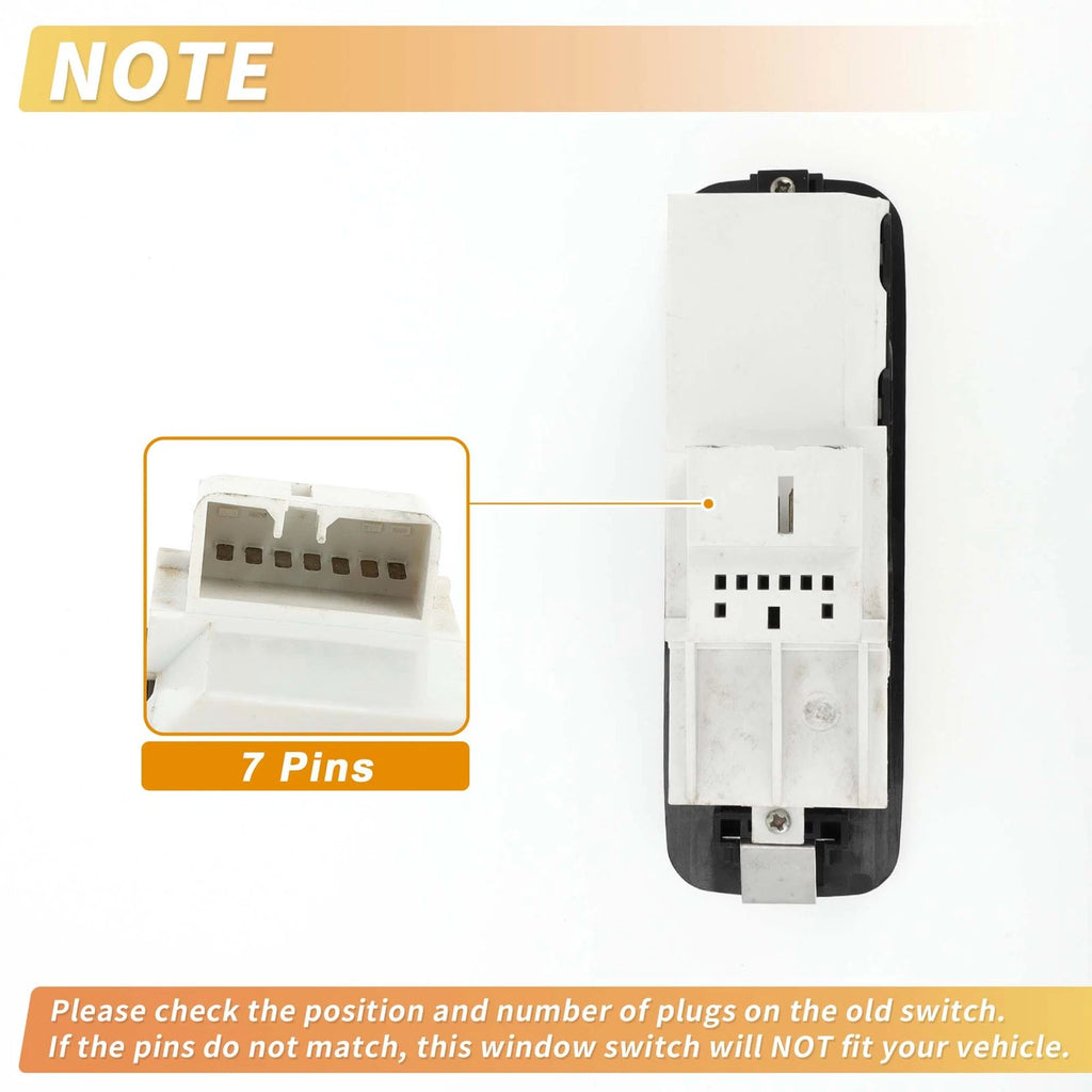 Power Window Switch for Daihatsu Sirion (1998–2001)