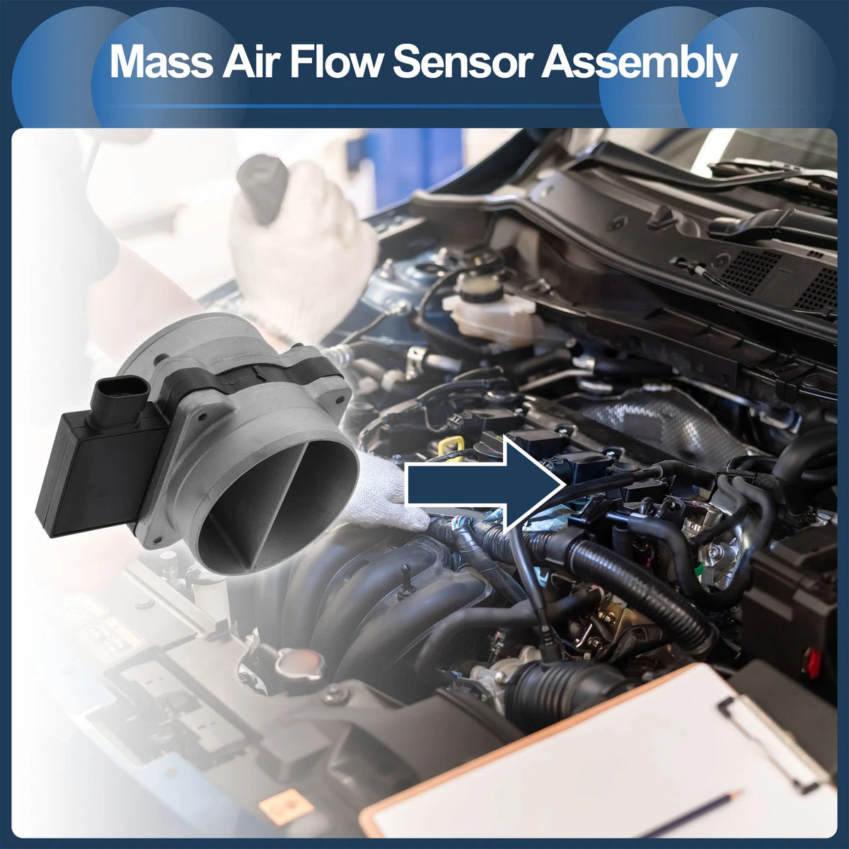 Mass Air Flow Sensor Assembly No. 25099215 for Buick Excelle (2011)