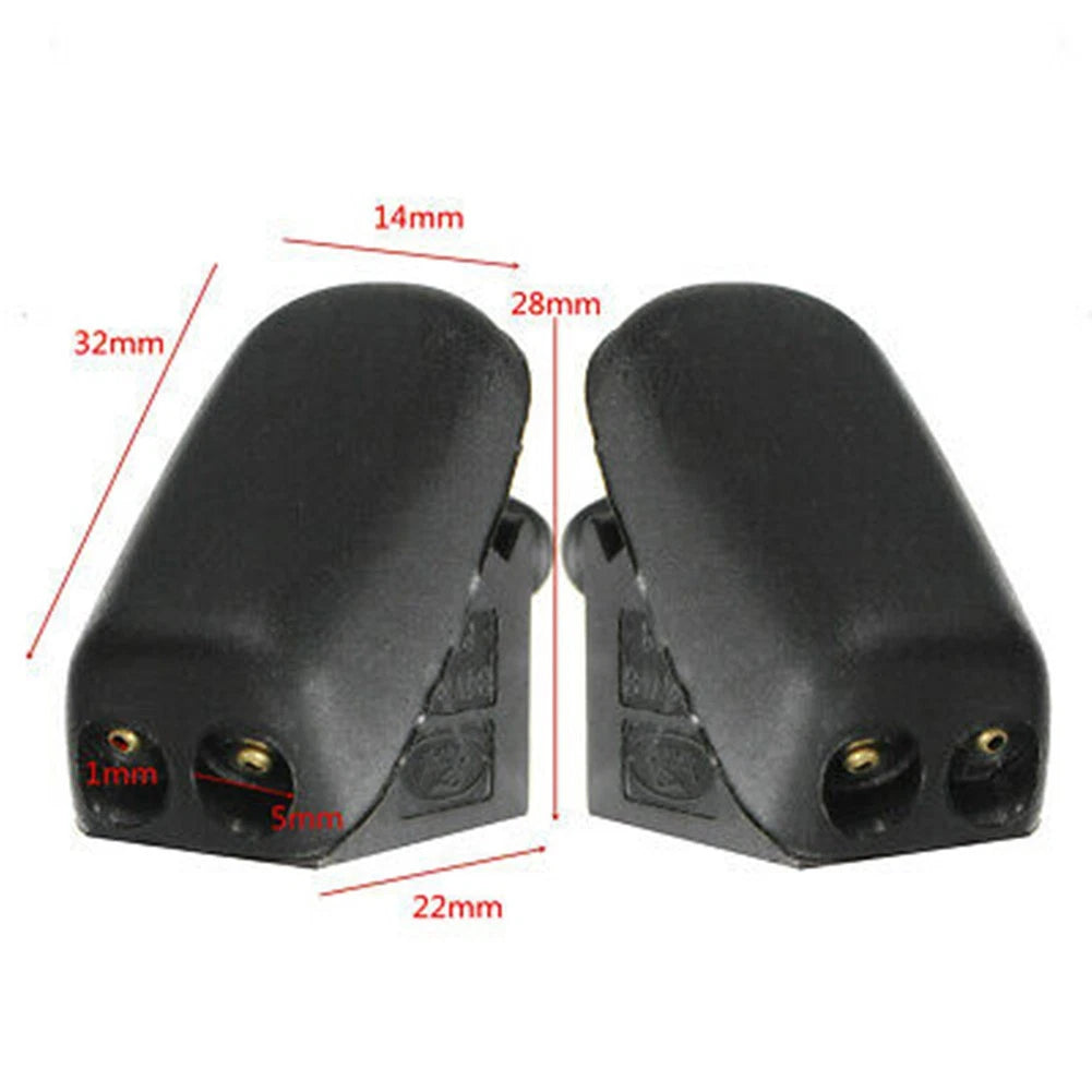2X Windshield Washer Nozzle Non-Heated 61667146377 for Mini Cooper R50 (2001–2006)