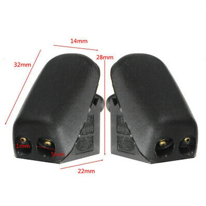 2X Windshield Washer Nozzle Non-Heated 61667146377 for Mini Cooper R50 (2001–2006)