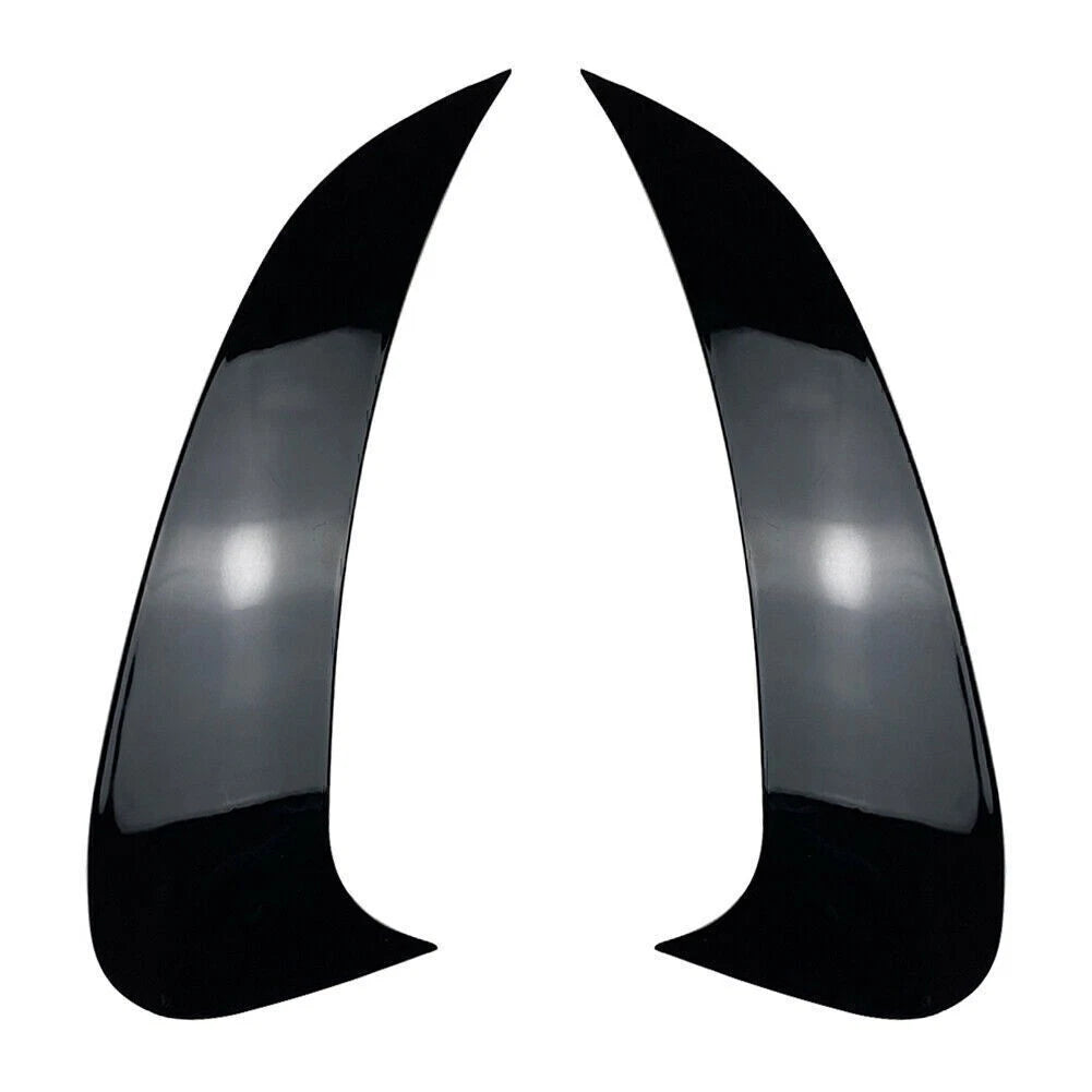 2X Rear Bumper Splitter Spoiler Canard for Mercedes Benz C-Class (W206)