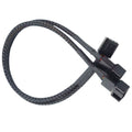 4-Pin PC Fan Extension Cable Adapter for Motherboard Fan Header