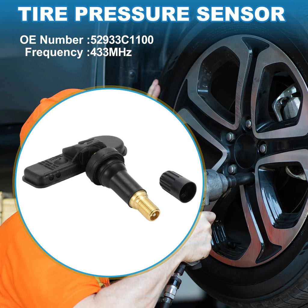 Tire Pressure Sensor Replacement for Hyundai Santa Fe (2019–2023) 433MHz