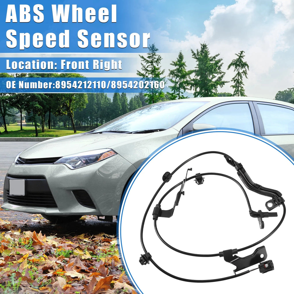 ABS Wheel Speed Sensor Front Right Replacement for Toyota Corolla (2014–2019)