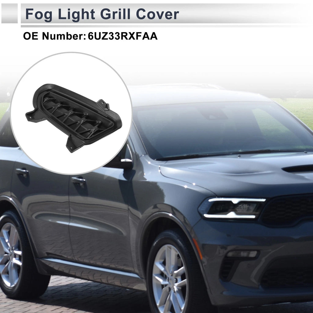 Front Left Fog Light Grill Replacement for Dodge Durango (2014–2022)