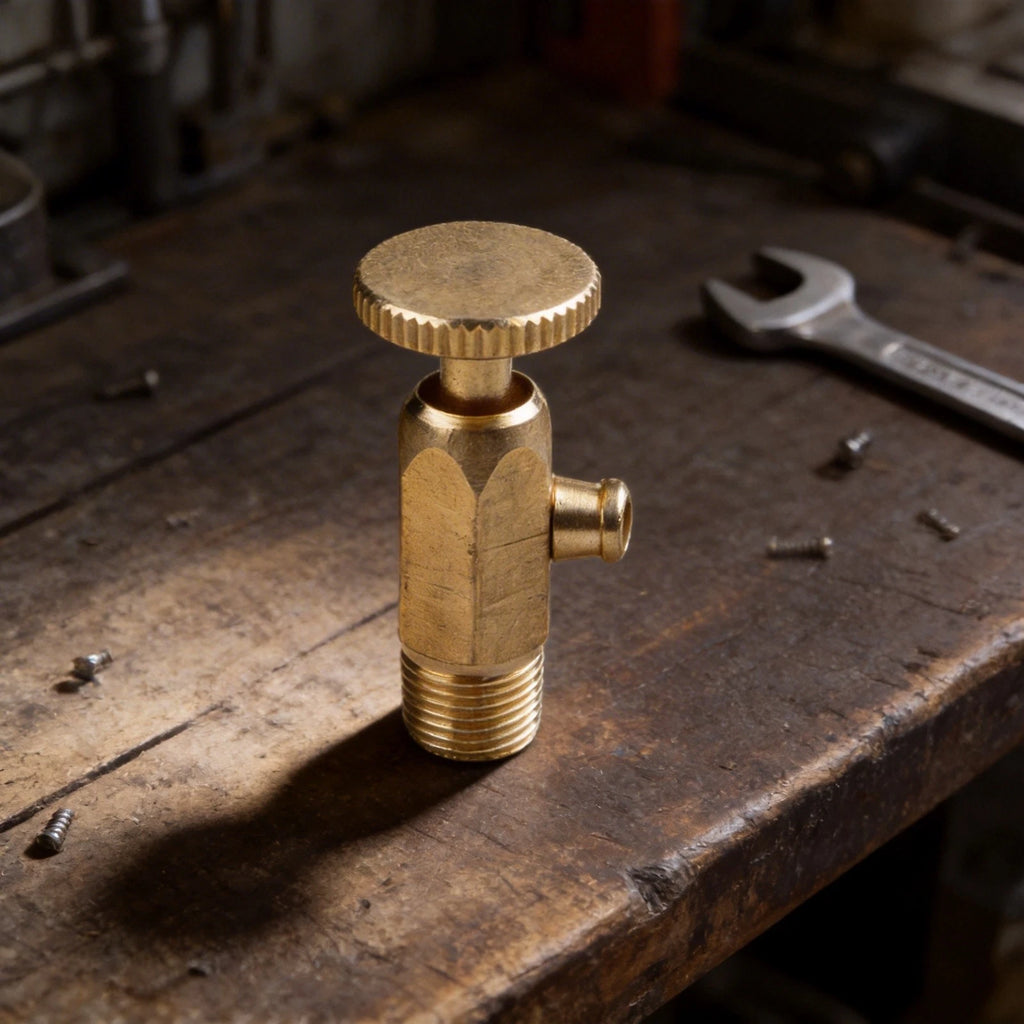 Brass Water Valve Accessory for Water Heater