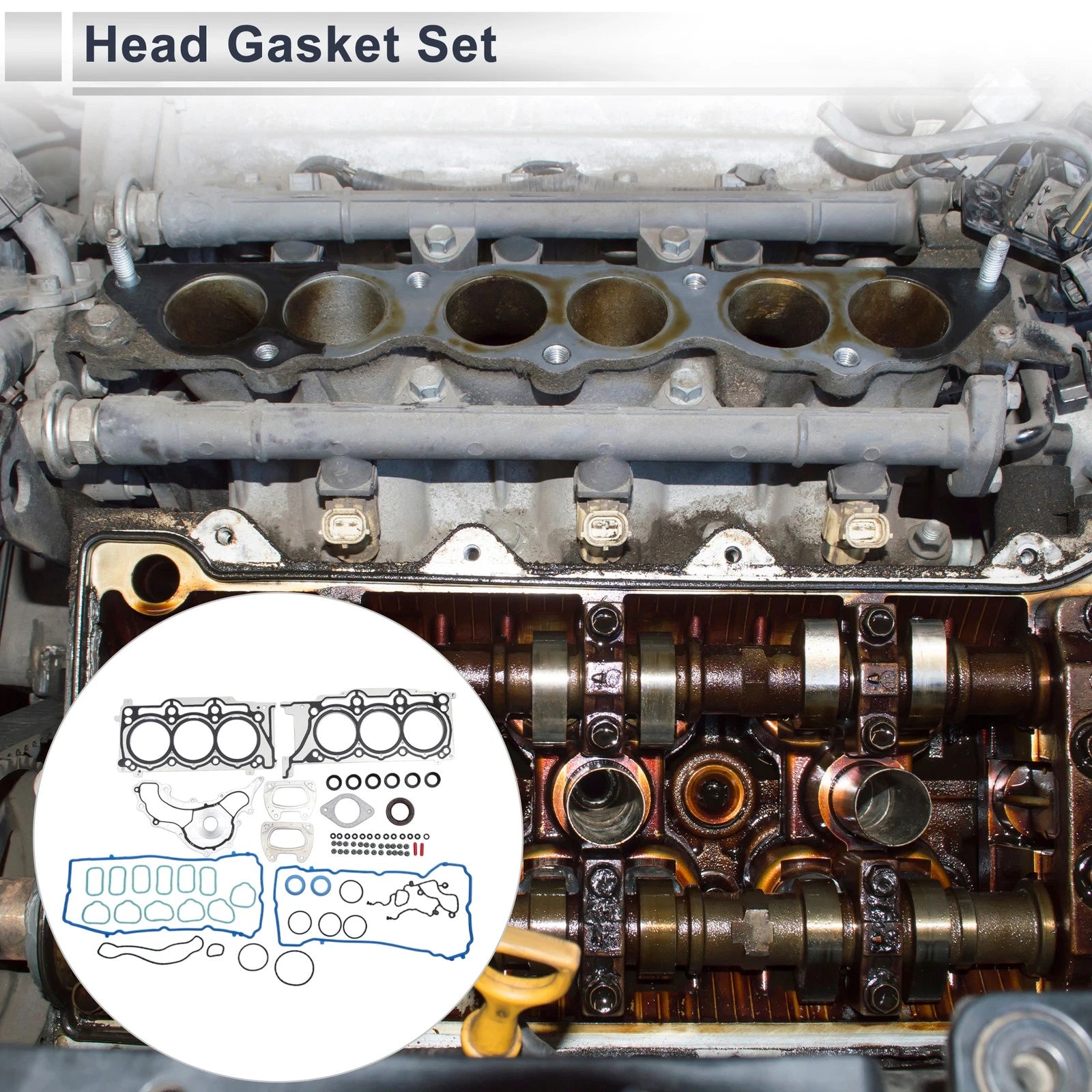 Head Gasket Set OEM Replacement for Chrysler Dodge 3.6L VIN G (2011–2019)