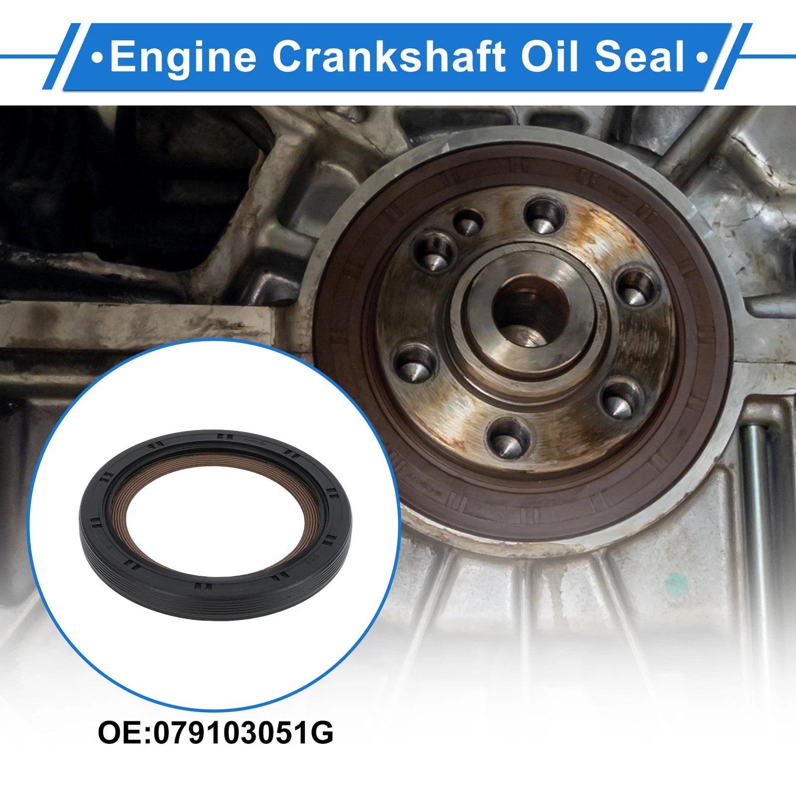 Front Crankshaft Oil Seal Replacement for Volkswagen Touareg (2007–2016)