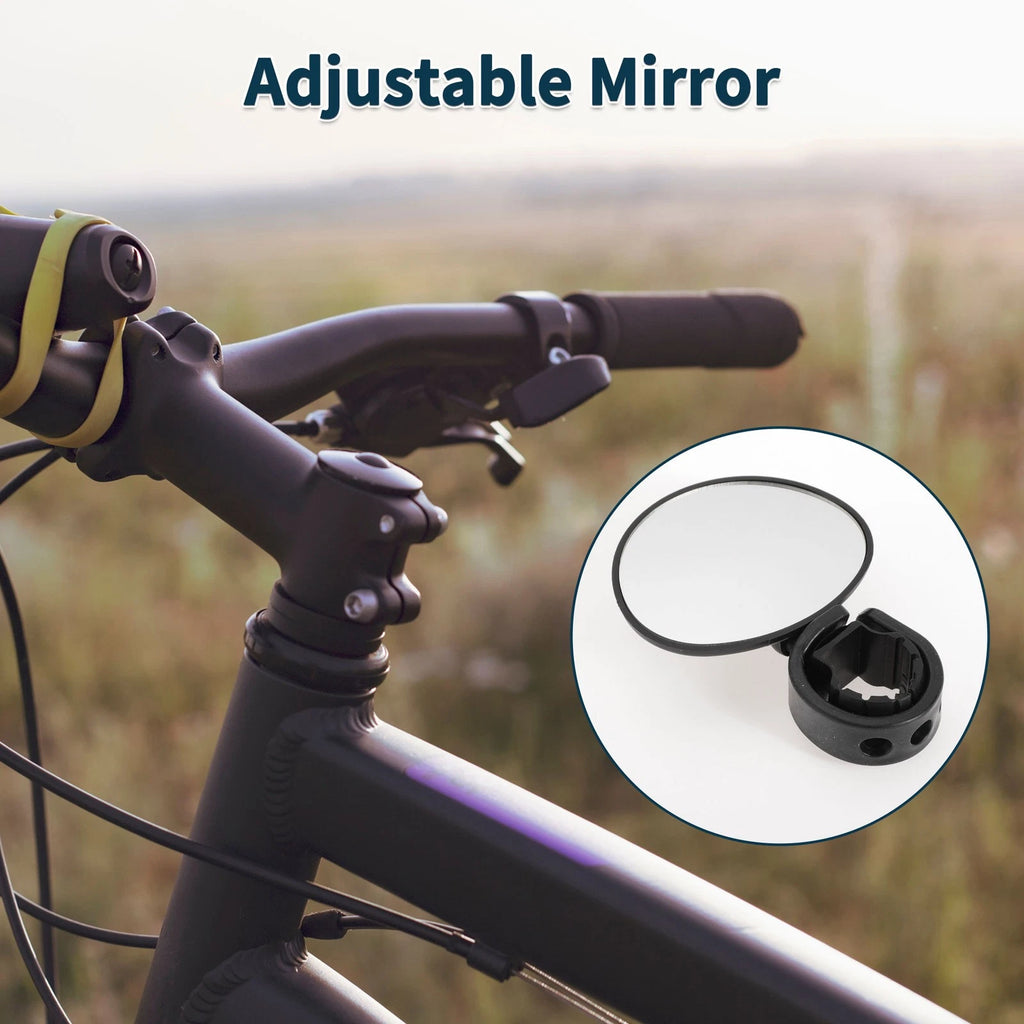 Rearview Mirror Replacement for Bicycle Mountain Road Bike 9.5x6.8cm