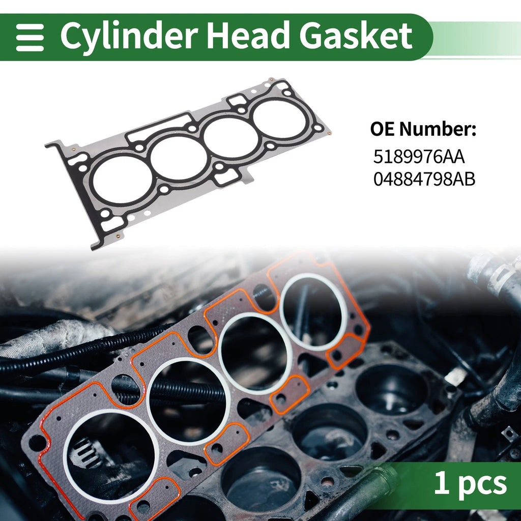 Cylinder Head Gasket Replacement for Dodge Compass 2.4L (2007–2014)