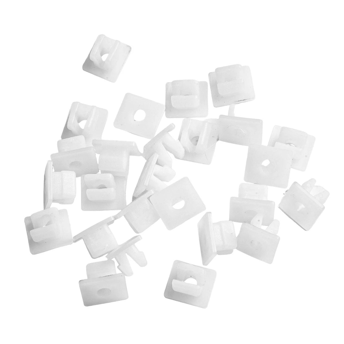 25pcs Front Bumper Support Screw Nut Grommet for Toyota Nylon Material