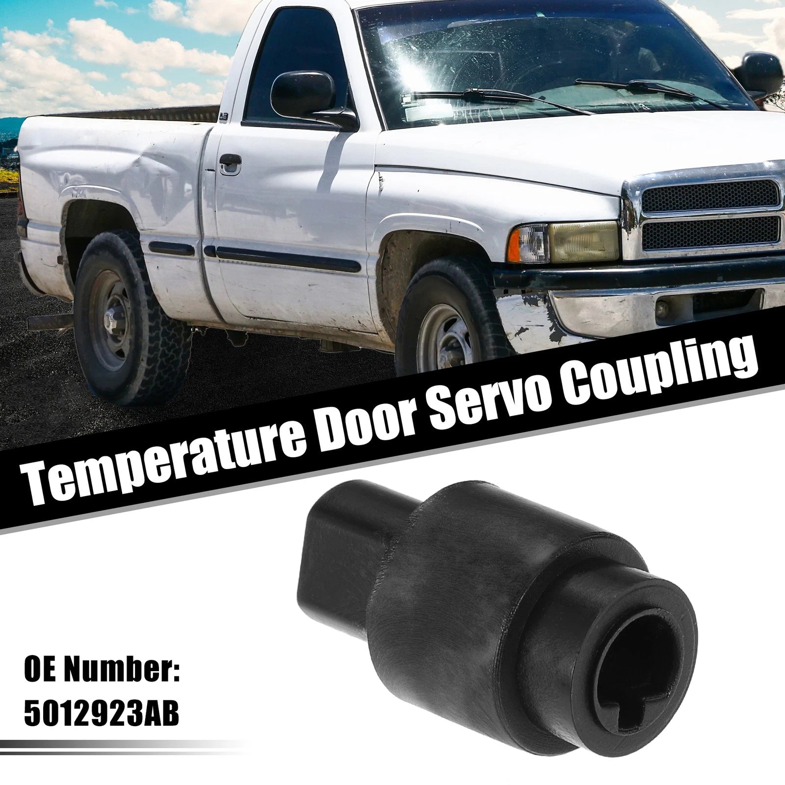 Temperature Door Servo Coupling for Ram 1500 2500 3500 (2010–2023)