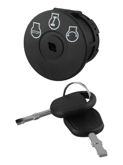 Ignition Switch with Key for Riding Lawnmowers (72504228)