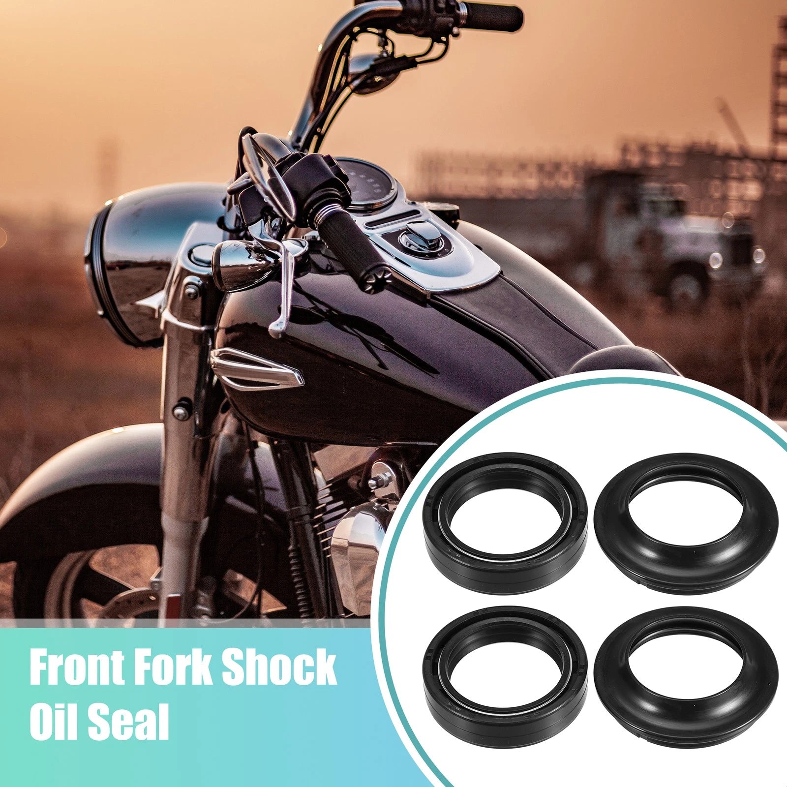 Front Fork Oil Seal and Dust Seal Set for BMW R850 (1983–1994)