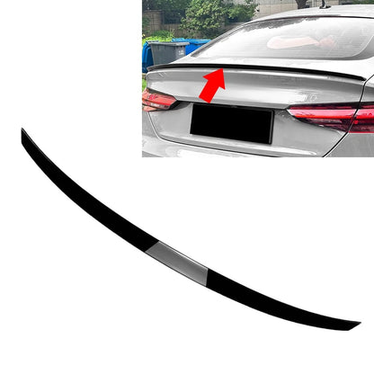 Rear Trunk Spoiler Wing for Audi A5 F5 Sportback 2017–2024, Glossy Black