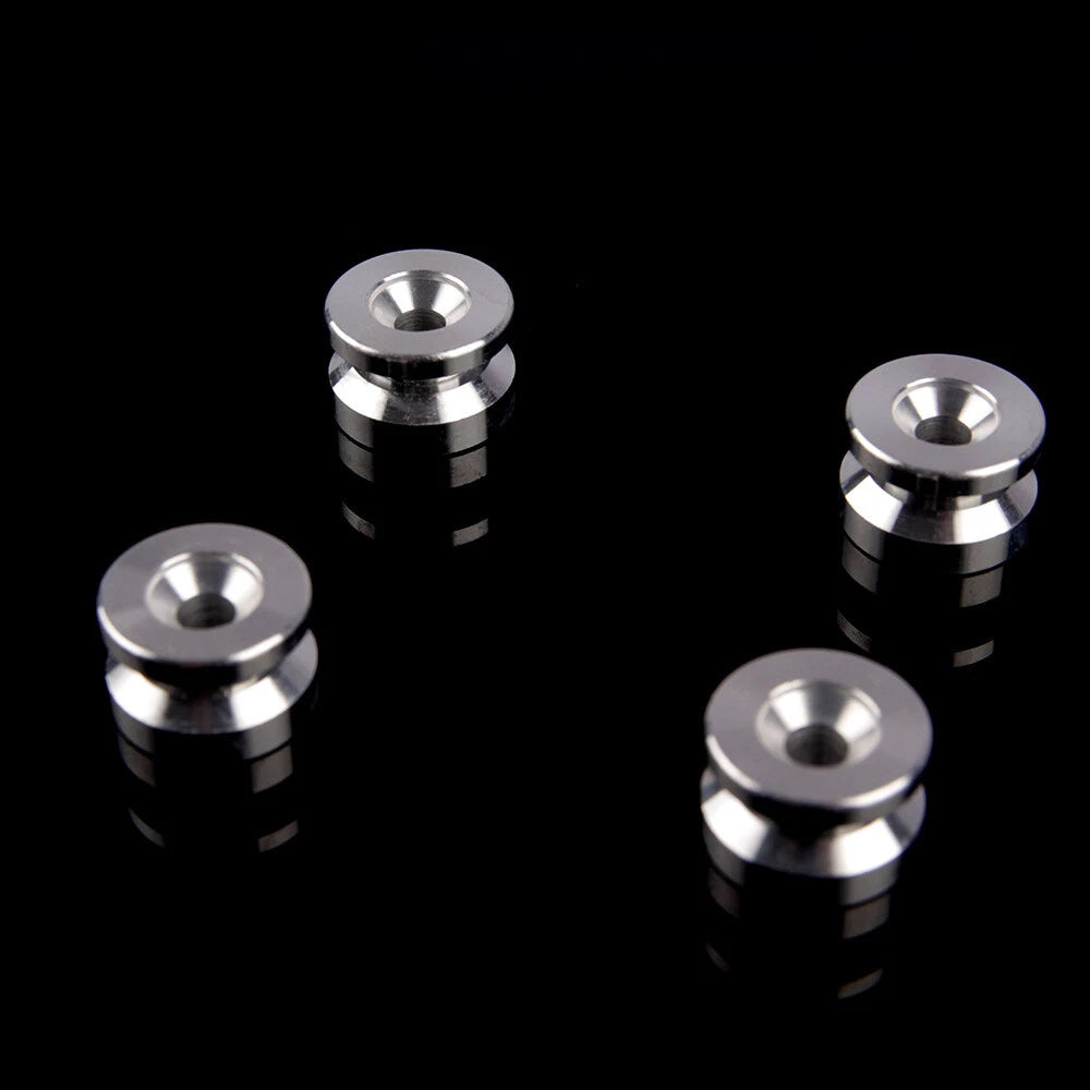 4X Motorcycle Luggage Storage Box Bushing Pad Quick Release Trunk Buckle