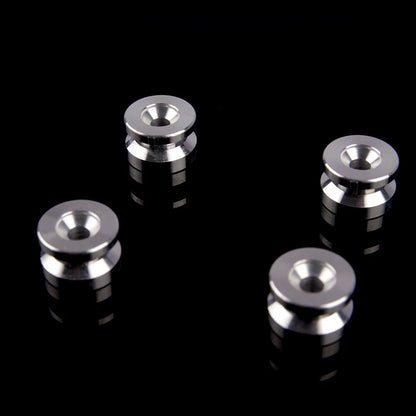 4X Motorcycle Luggage Storage Box Bushing Pad Quick Release Trunk Buckle