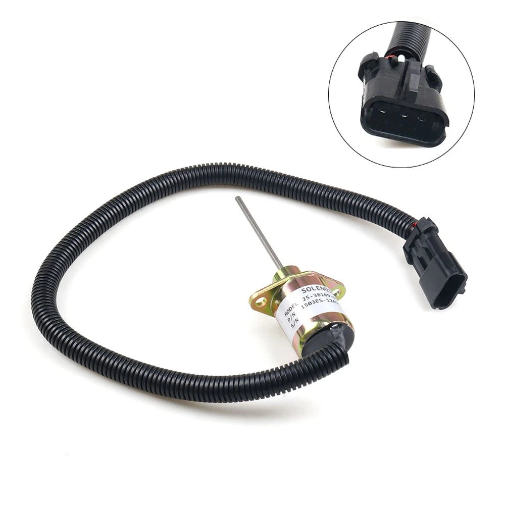 Fuel Shut Off Solenoid Valve for Kubota 1503ES-12A5SUC9SCC28