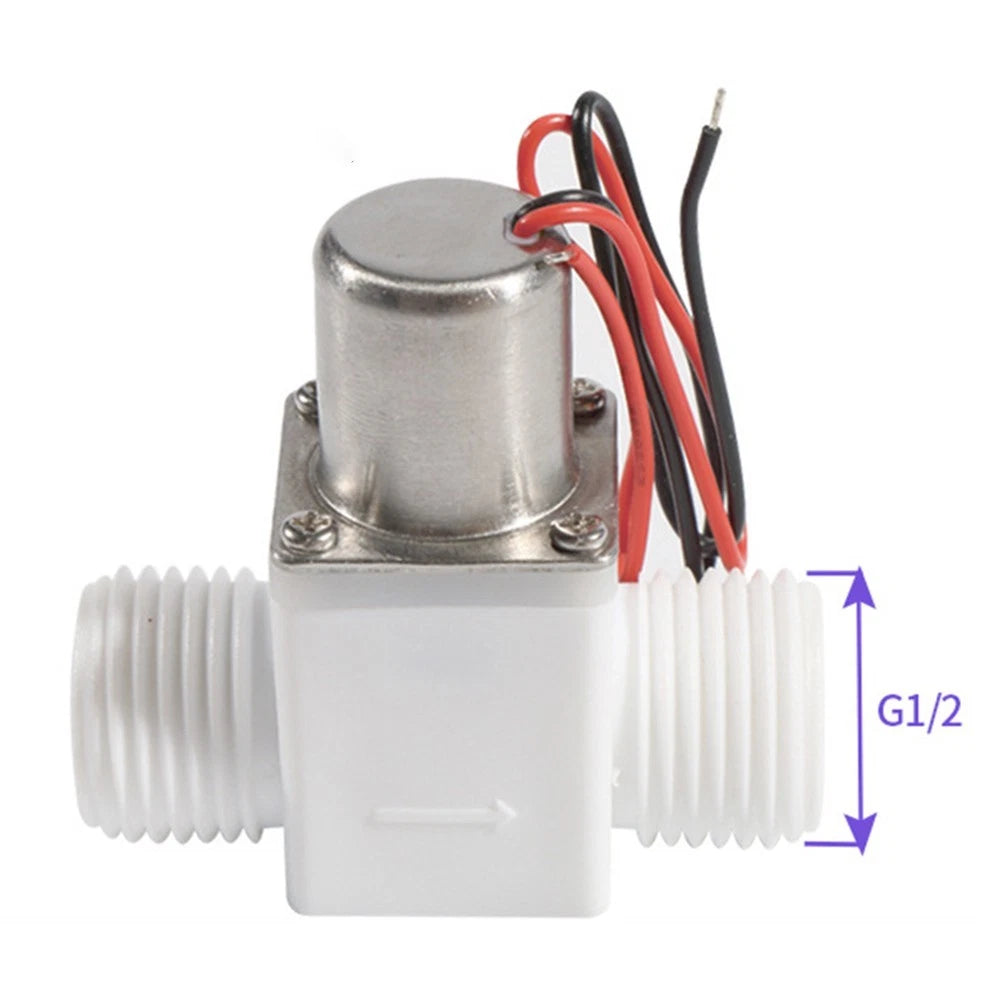 Plastic Pulse Solenoid Valve for Water Control (12 Inch, DC 4 5V)