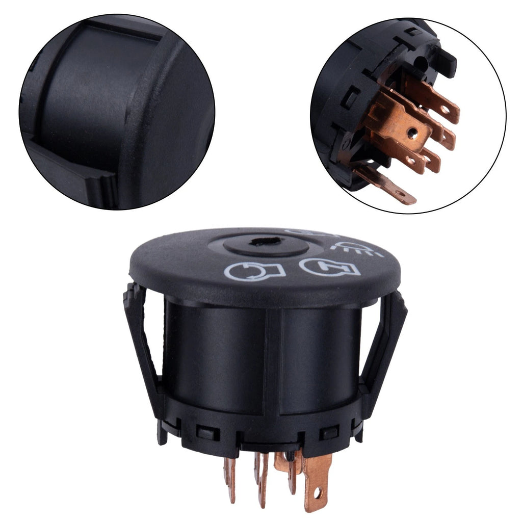 Ignition Key Switch for Step Thru Frame Tractors (Exact Fit)