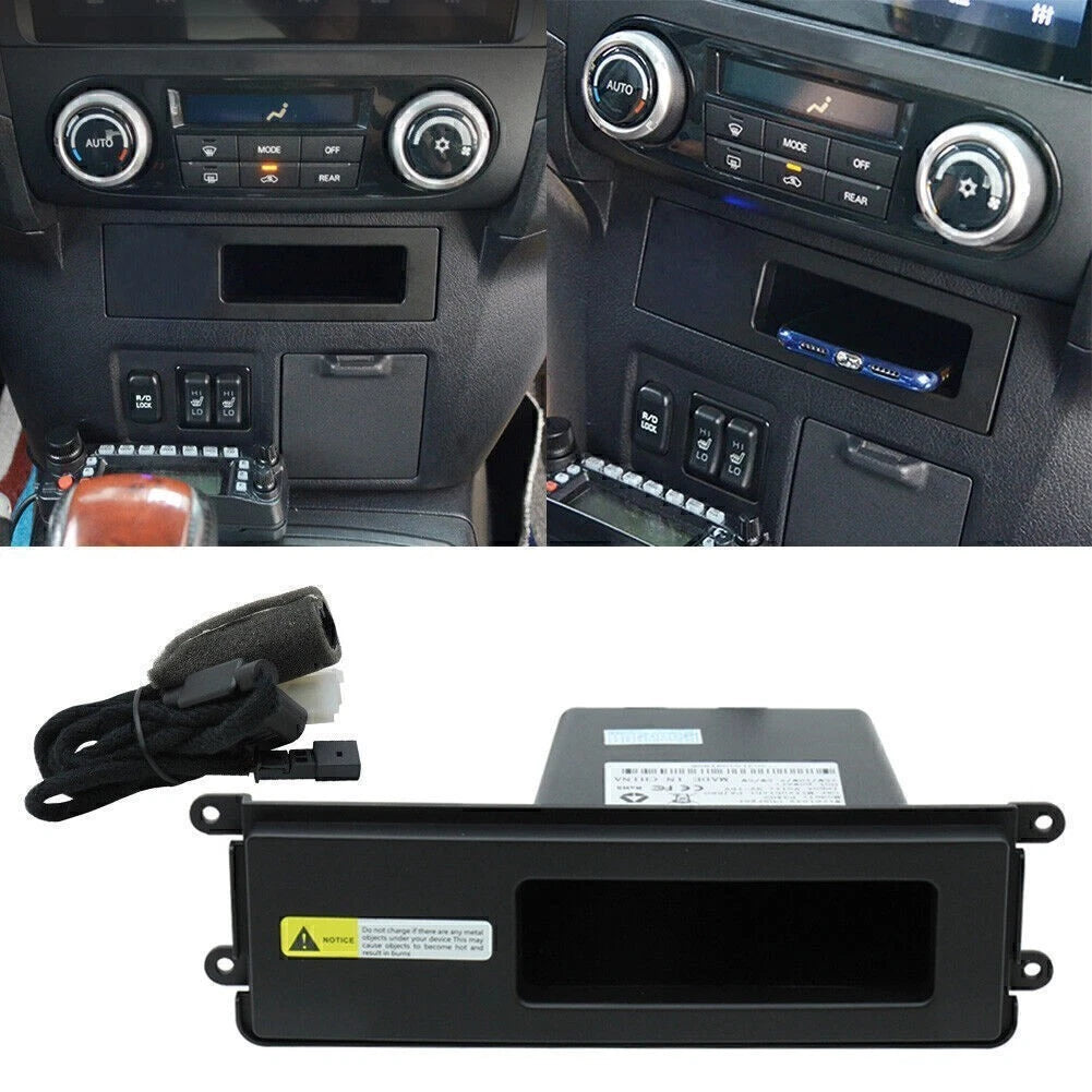 Wireless Phone Charger Pad for Mitsubishi Pajero (2017–2018)
