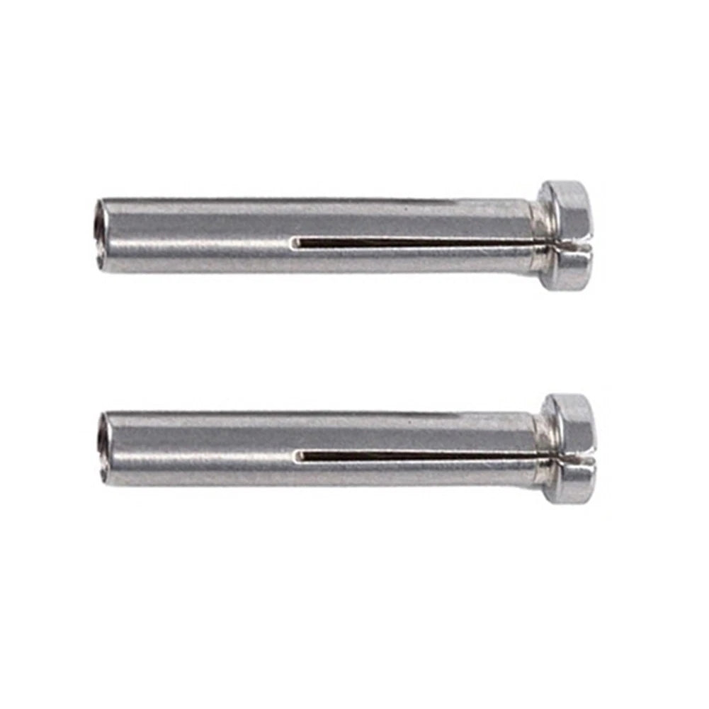 Stainless Steel Conversion Head for Electric Drills (2PCS, 2.35 to 3mm Shank)