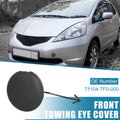 Front Bumper Tow Hook Cover Replacement for Honda Jazz Fit 2008–2010