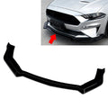 Front Bumper Lip Spoiler Splitter for Ford Mustang (2018–2023)