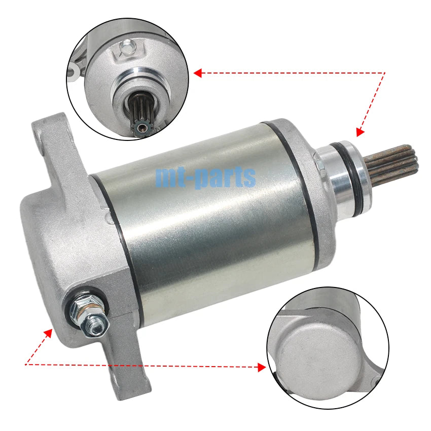 Starter Motor for Arctic Cat 400CR (2013–2015), 450XC (2011–2016), 500 (2013–2017)