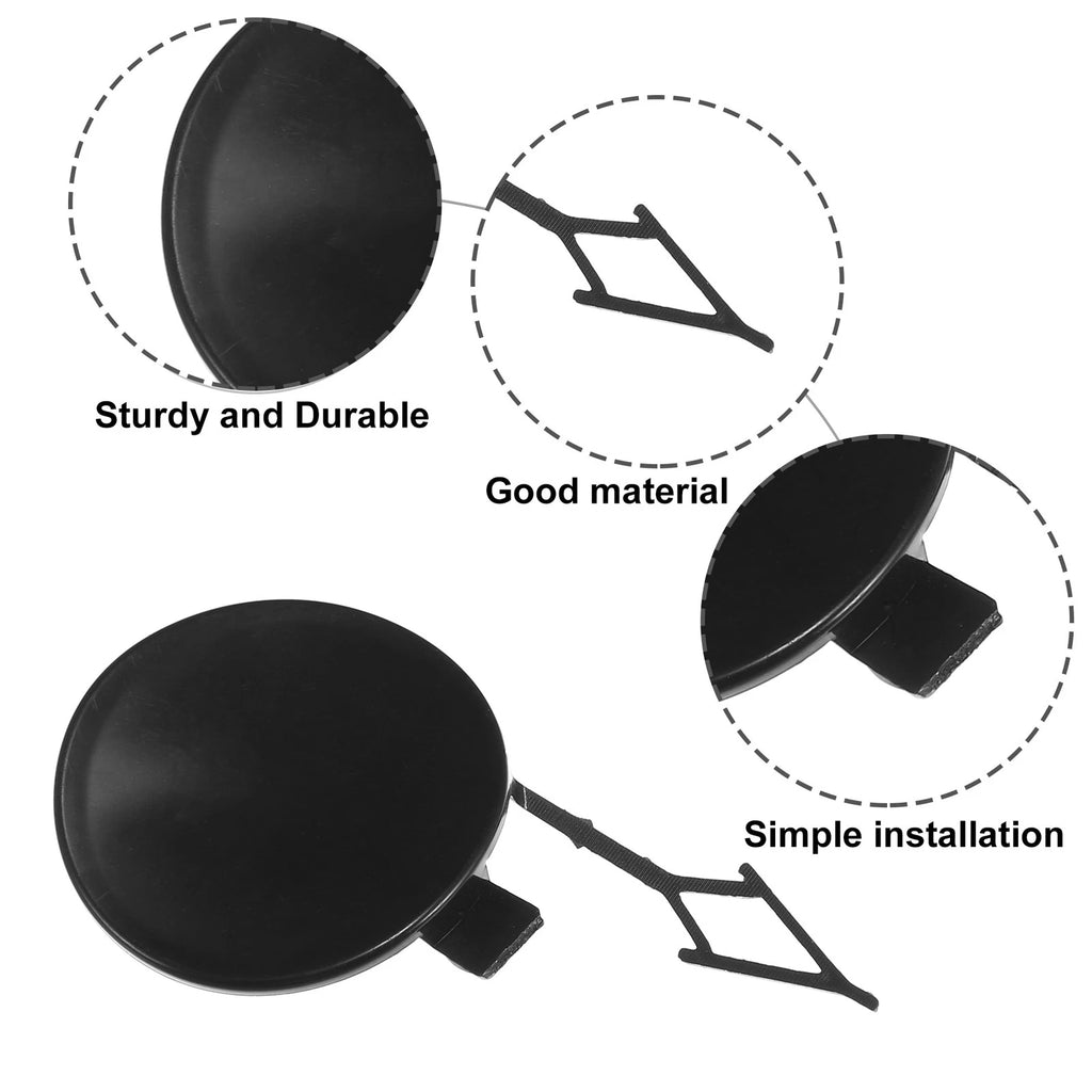 Rear Tow Eye Hook Cover Cap Replacement for Volkswagen Golf (2015–2021)