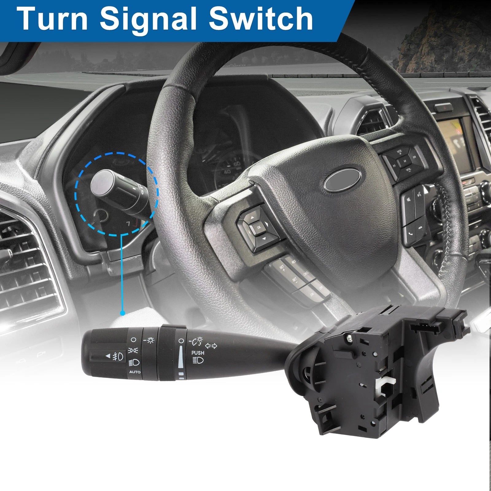 Turn Signal Switch Lever for Dodge Avenger Journey (2008–2018)