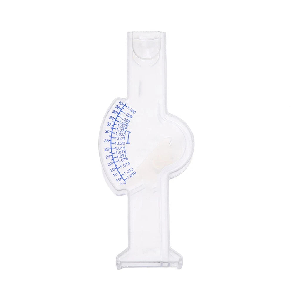 Salinity Hydrometer for Saltwater Aquarium and Reef Tank Testing