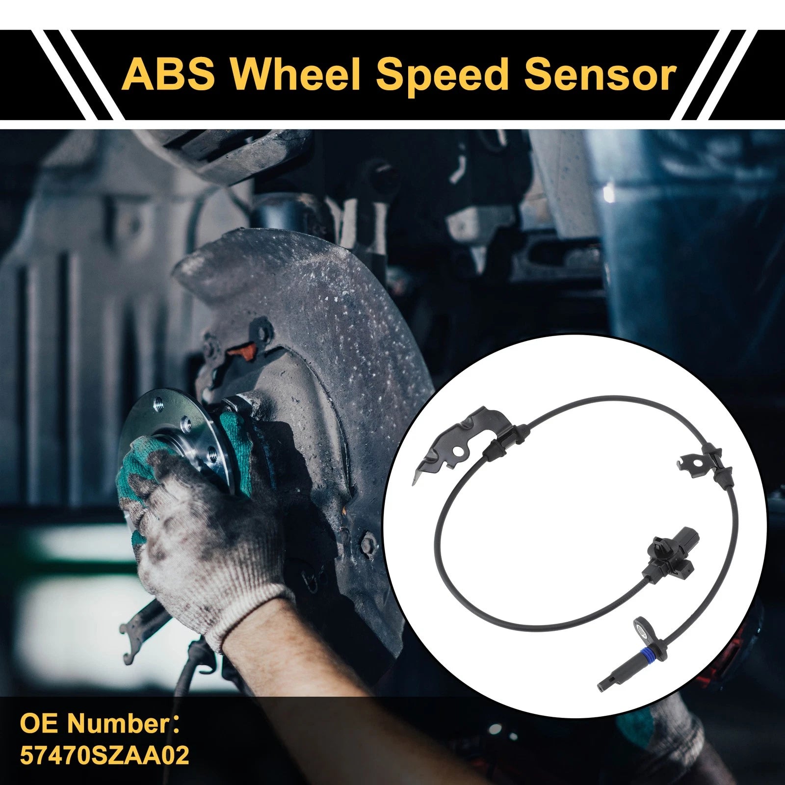 ABS Wheel Speed Sensor No. 57470SZAA02 for Honda Pilot (2003–2008)