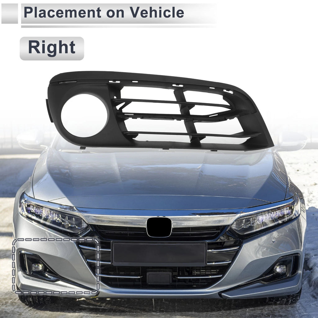 Front Right Fog Light Grill Replacement for BMW 528i (2014–2016)