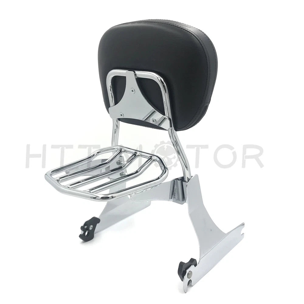 Detachable Sissy Bar Backrest Chrome for Harley Dyna (2006–2017)