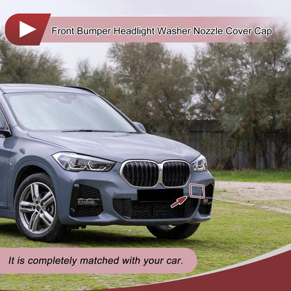 Headlight Washer Nozzle Cover Cap Replacement for BMW X1 E84 (2012–2015)