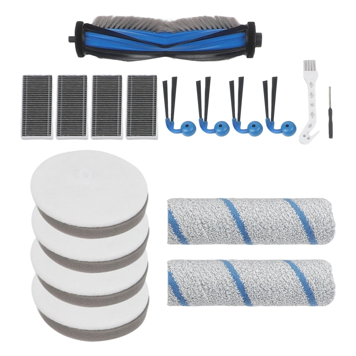 Main Brush and Filter Kit for ECOVACS Deebot X11 Pro