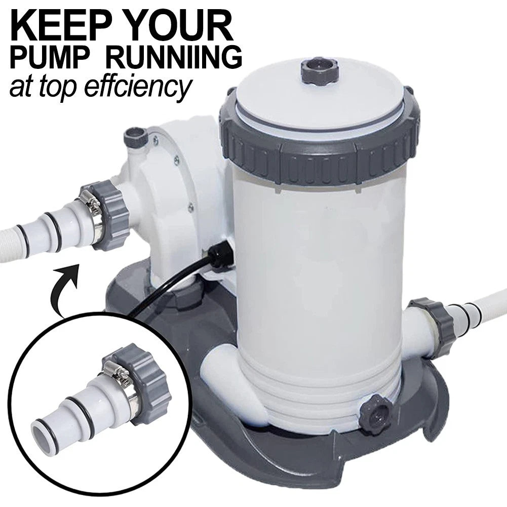 Threaded to Clamp Style Hose Adapter for Intex Pool