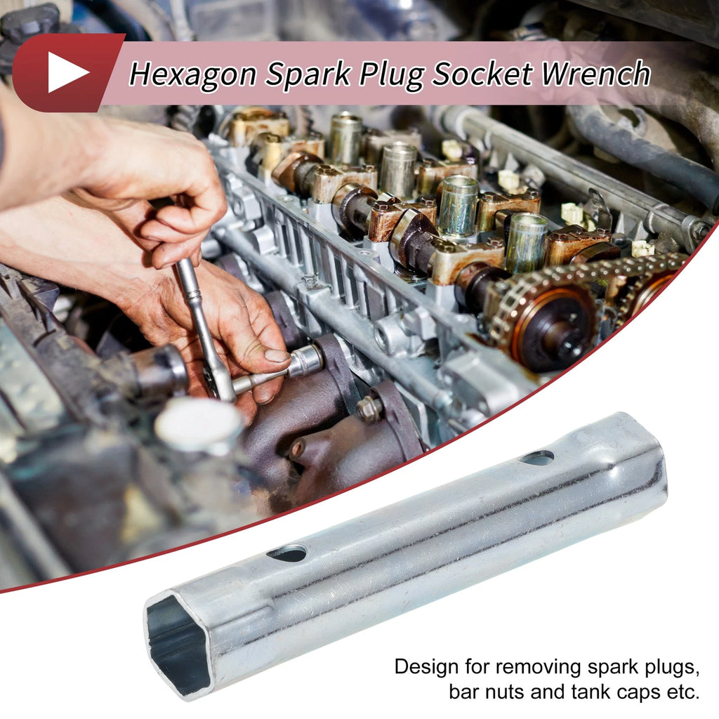 18mm 19mm Hexagon Spark Plug Socket Wrench for