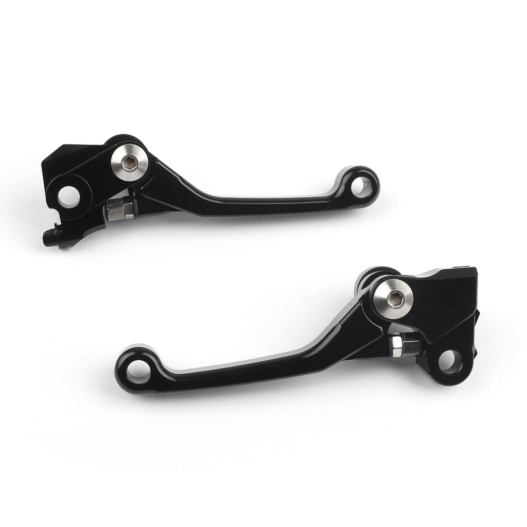 Pivot Brake Clutch Levers for Honda CRF250R CRF450R (2007–2014) Black