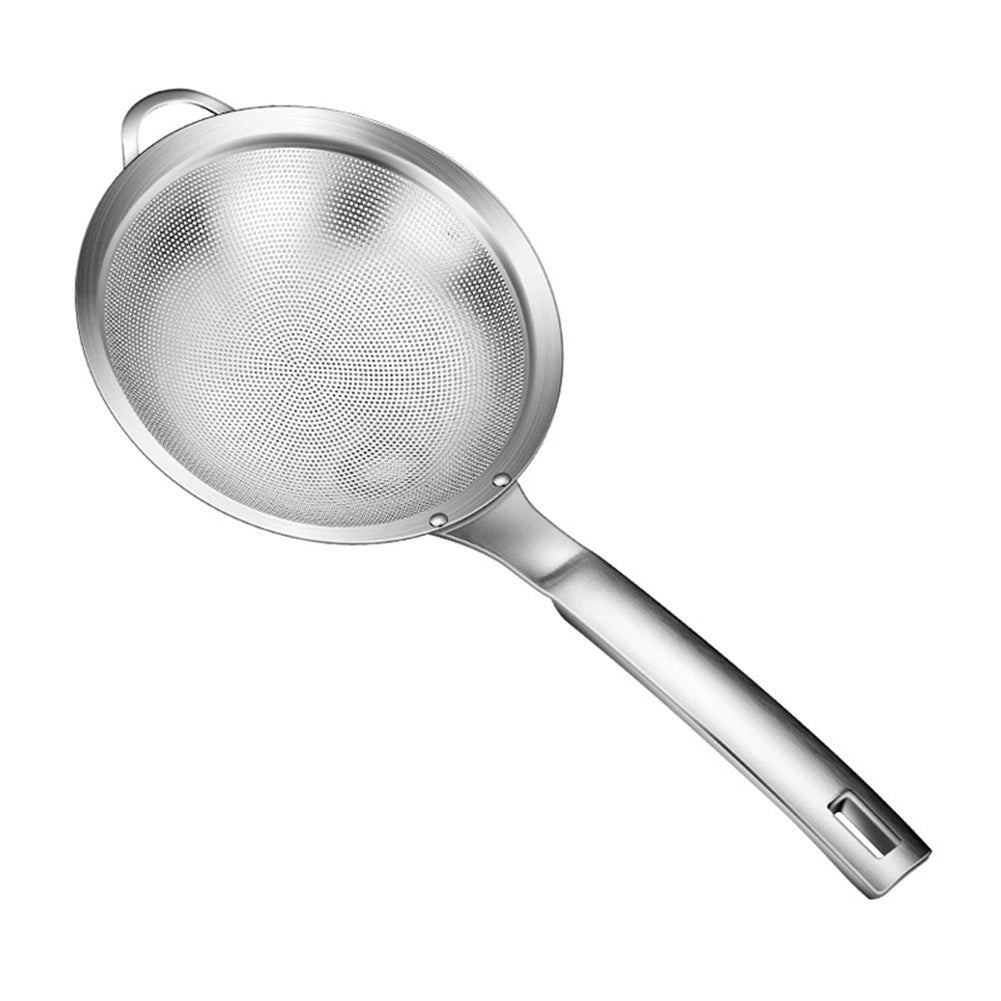 Stainless Steel Soy Milk Filter Spoon with Handle for Kitchen Tool
