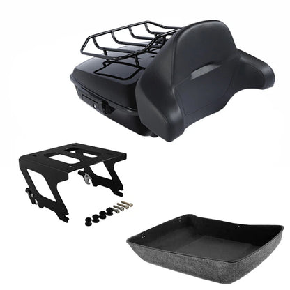 Chopped Trunk Pad Solo Mount Rack for Harley Low Rider S ST (2020–2025)