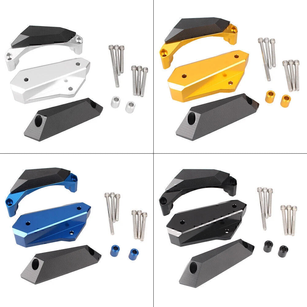 Black Engine Guard Frame Slider Protector for Yamaha YZF R3 R25 (2015–2017)