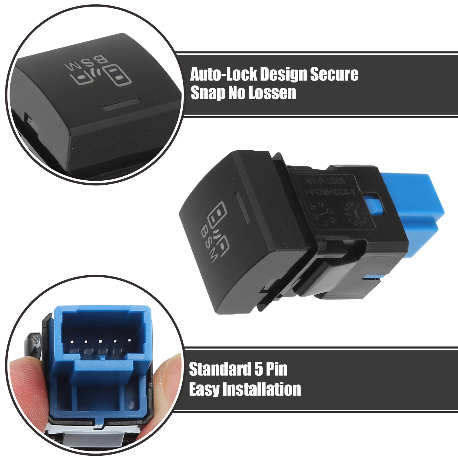 Blind Spot Switch with Wire for Toyota (1 Pcs)