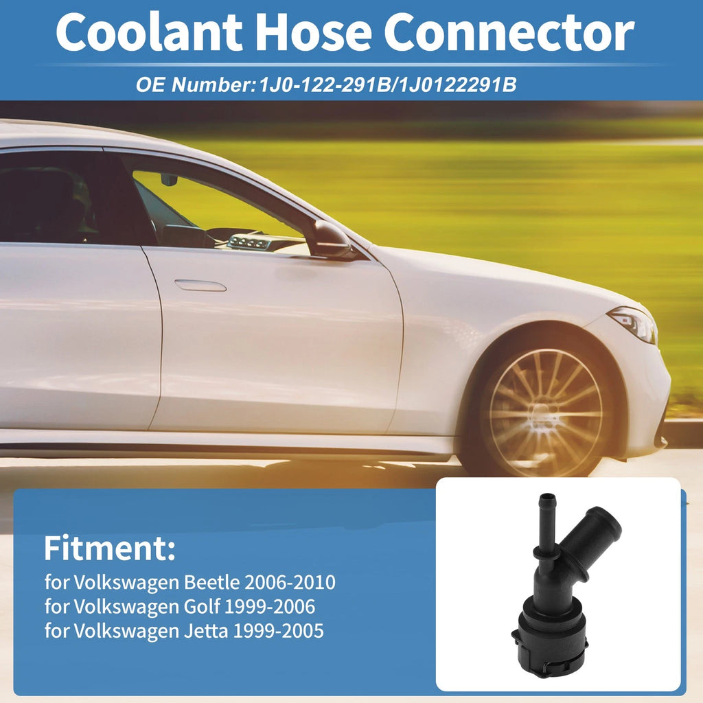 Engine Coolant Hose Connector OEM Replacement for Volkswagen Beetle (2006–2010)