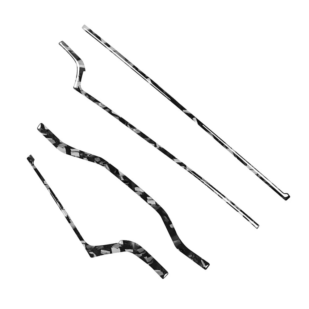 Set of 4 Dashboard Panel Cover Trim Strips for Audi A4 B9 A5 S4 RS4