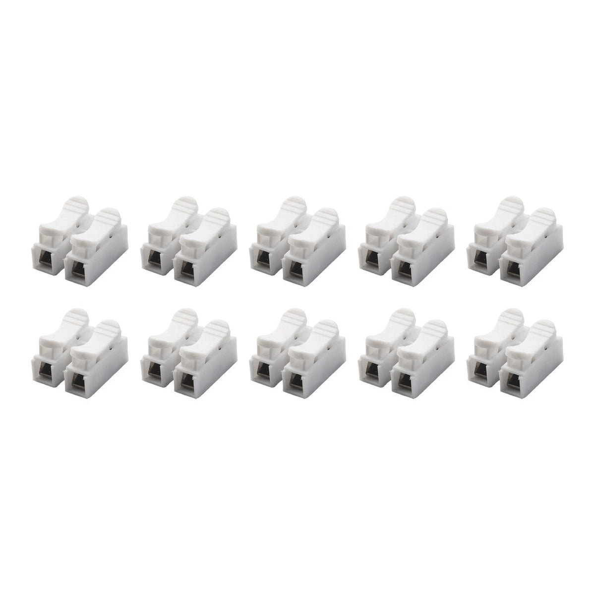 White Wire Terminal Clips for Electric Control Home Appliance Motor