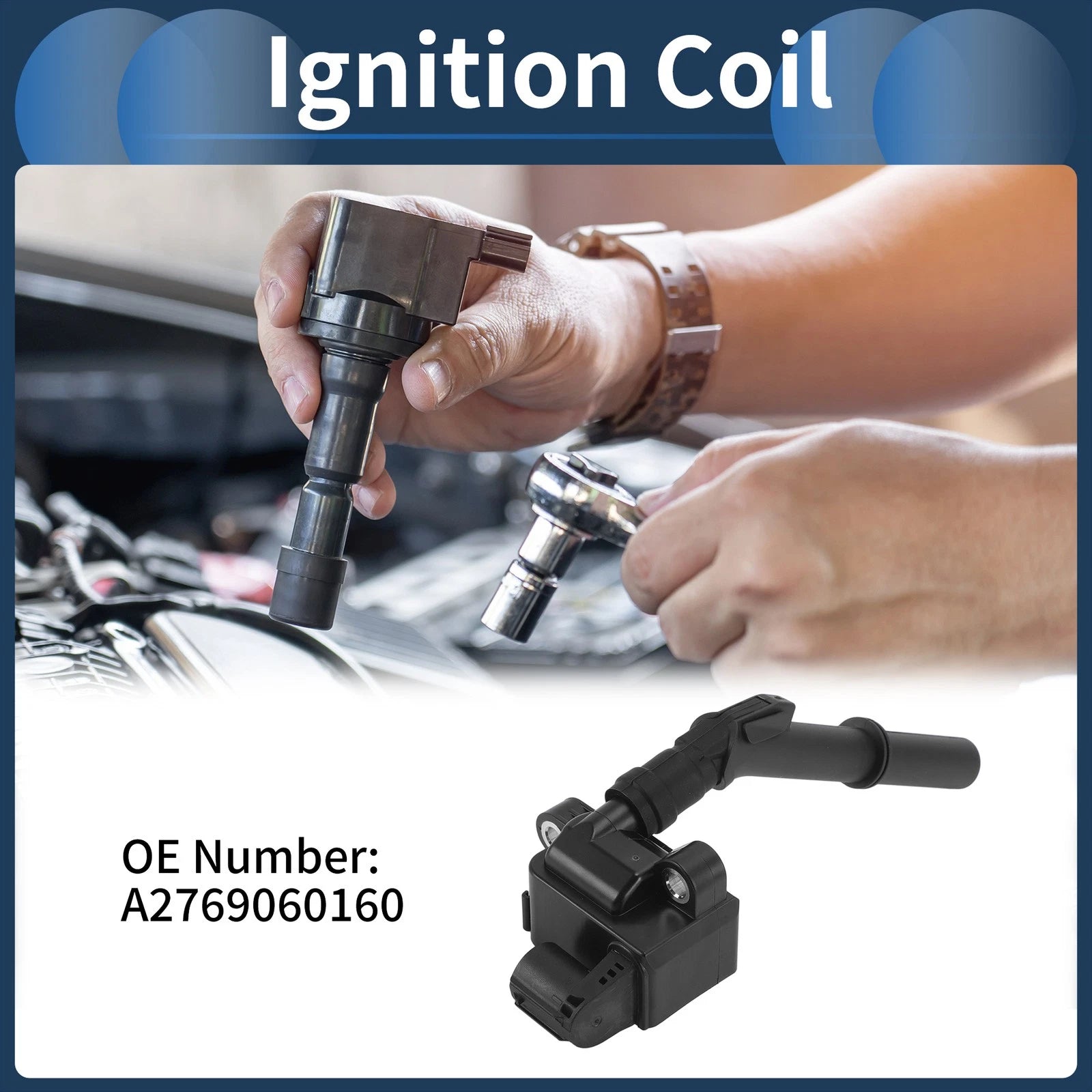 Ignition Coil Pack No.A2769060160 for Mercedes-Benz E63 (2012–2017)
