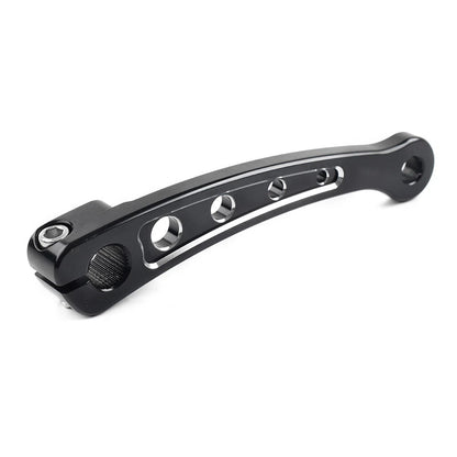 CNC Shift Lever for Harley Touring Street Glide (2014–2023) Black & Silver